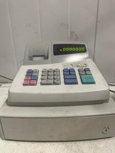 (2) Sharp XE-A101 Electronic Cash Register with Cash Drawer and Key