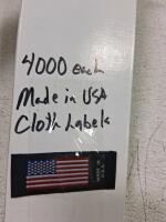 Mixed Lot: Nova 12" Chrome Wall Grab Bar, Hard Shell Backpack, Tool Bag, Animal Decor Holders, Button Panel, Cloth Labels - 2