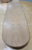 31" Maple Skateboard Deck, 7-Ply, Medium Concave, Natural Finish - 2