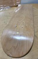 31" Maple Skateboard Deck, 7-Ply, Medium Concave, Natural Finish - 3