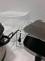 Lot of Assorted Small Kitchen Appliances and Cookware - 10+ Items (Turns On) - 5