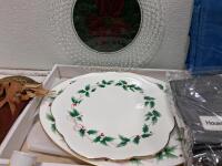 Large Kitchenware & Decor Lot, Spode Christmas Tree, House Bag, 30+ Mixed Ceramics & Serveware - 6