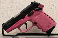 SCCY CPX-1 9mm Pistol, Pink Frame, 3.1" Barrel, Manual Safety, SN: 796436 - 4
