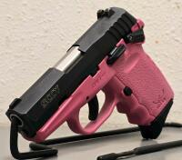 SCCY CPX-1 9mm Pistol, Pink Frame, 3.1" Barrel, Manual Safety, SN: 796436 - 5