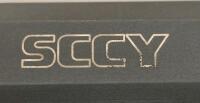 SCCY CPX-1 9mm Pistol, Pink Frame, 3.1" Barrel, Manual Safety, SN: 796436 - 7