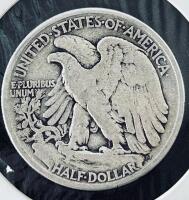 1942 Walking Liberty Half Dollar, 90% Silver, Circulated U.S. Coin, Classic Design - 3