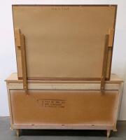 L.A. Period Furn 9-Drawer Dresser With Mirror, Model 774 SO 881 LG, Mid-Century Modern - 6