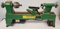 Central Machinery 10" x 18" Mini Wood Lathe, 1/2 HP, 5-Speed, Tool Chest & Tool Set - 2