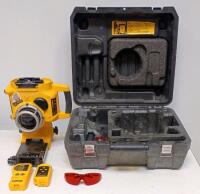 DEWALT DW077 Rotary Laser Level, Self-Leveling, 800 RPM, Digital Detector, Case, Remote