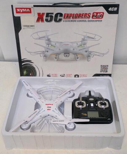 Syma X5C Explorers Quadcopter Drone With 2MP HD Camera, 6-Axis Gyro, 2.4GHz Remote Control