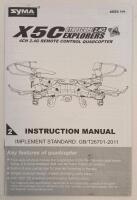Syma X5C Explorers Quadcopter Drone With 2MP HD Camera, 6-Axis Gyro, 2.4GHz Remote Control - 5