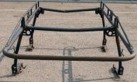 Heavy Duty Steel Adjustable Truck Ladder Rack, Bolt-On, Fits Full-Size Pickup, w/ Mounting Hardware - 2