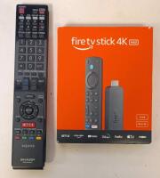 Sharp AQUOS LC-60C6500U 60" Full HD LCD TV with Amazon Fire TV Stick 4K Max - 2