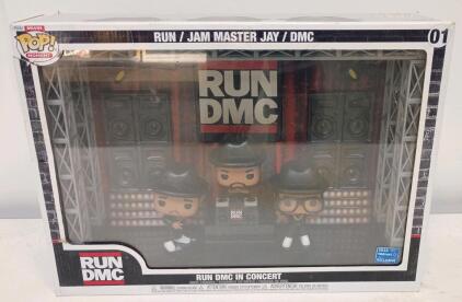 Funko Pop Deluxe Moment RUN DMC In Concert #01 Walmart Exclusive 2022