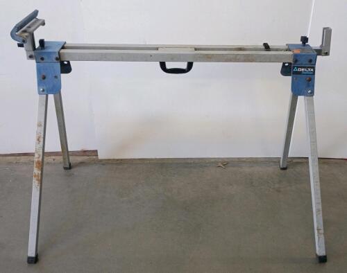 Delta ShopMaster S36-269 Portable Miter Saw Stand, 400 lb Capacity, 116.5" Extension