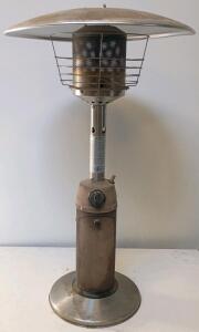 Tabletop Propane Patio Heater, 10,000&ndash;11,000 BTUs, Stainless Steel, Variable Heat Control