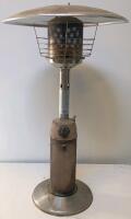 Tabletop Propane Patio Heater, 10,000&ndash;11,000 BTUs, Stainless Steel, Variable Heat Control