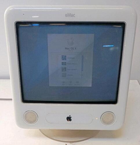 Apple eMac All-In-One Desktop, 17" CRT Display, PowerPC G4 Processor