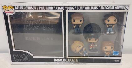 Funko Pop Albums AC/DC Back In Black #17 Walmart Exclusive Vinyl Figure Set (2021, 5 Figures)