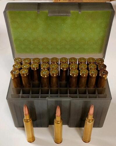 Safari Arms .257 Weatherby Magnum 115Gr Barnes TSX, 31 Rounds, 3300 Fps, Custom Ammo Box