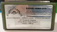 Safari Arms .257 Weatherby Magnum 115Gr Barnes TSX, 31 Rounds, 3300 Fps, Custom Ammo Box - 6