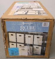 Member's Mark 8 Cube Room Organizer, 8 Bins, Espresso/Beige, 57.6" W, Engineered Wood, Anti-Tip Kit - 3