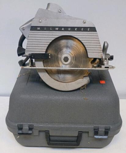 Milwaukee 6360 7-1/4" Circular Saw, 15A, 5,800 RPM, With Hard Case
