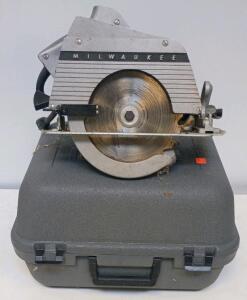 Milwaukee 6360 7-1/4" Circular Saw, 15A, 5,800 RPM, With Hard Case