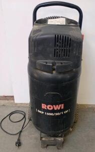 ROWI DKP 1500/50/1 OF 2 HP 50L Vertical Oil-Free Air Compressor