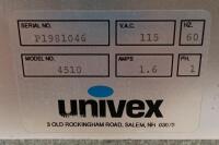 Univex 4510 Prep Saver 10" Commercial Meat Slicer, 0.5" Max Slice Thickness, 115V - 5