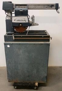 DeWalt 10" Radial Arm Saw, Powr Panel, Multi-Speed, Steel Base, 1.5&ndash;2 HP, Vintage