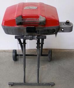 Coleman RoadTrip Sport Portable Propane Grill, 11,000 BTU, 225 sq in Cooking Space, Red