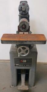 Davis & Wells DBM-64 Spindle Shaper, 2 HP, 1" Spindle, 3-Phase, Foot Brake