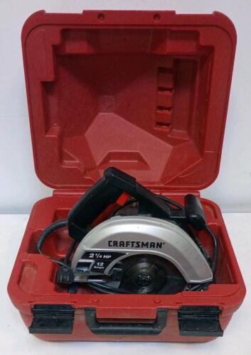 Craftsman 315.108340 7-1/4" Circular Saw, 2-1/4 HP, 12A, 5,000 RPM, With Case