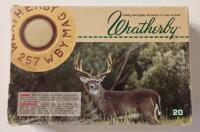 Weatherby .257 WBY Magnum 100 Gr Spire Point Brass Ammunition, 20-Round Box, Factory Load - 5