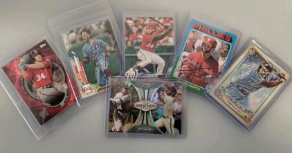 Bryce Harper Baseball Trading Card Collection (Various Topps Sets, 2016-2022)