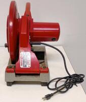 Milwaukee 6176-20 14" Abrasive Cut-Off Machine, 3900 RPM, 15A, Metal Base, Serial 968D905 - 6