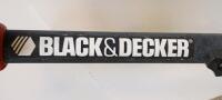 BLACK+DECKER Corded Electric Lawn Edger, 7.5" Blade, Adjustable Depth, 3-Wheel - 3