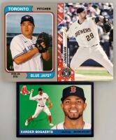 Modern Baseball Cards &mdash; Topps/Donruss, Autos/Parallels/RC, Altuve, Tatis Jr., Gurriel, SN/25 - 5