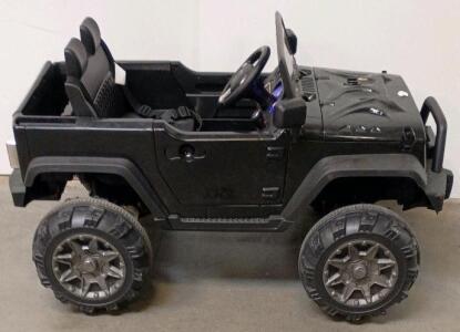 24V 2-Seater Jeep-Style Kids' Ride-On Car with Remote Control, LED Lights, and MP3 Player
