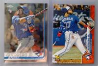 14-Card Vladimir Guerrero Jr. Rookie Chrome, Inserts, Serial #10/99, Topps/Optic/Panini - 2