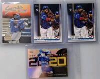 14-Card Vladimir Guerrero Jr. Rookie Chrome, Inserts, Serial #10/99, Topps/Optic/Panini - 5
