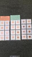 Brilliant Uncirculated Lincoln Cent & US Treasury Medallion Collection