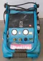 Makita Portable Electric Air Compressor, Likely MAC5200, 3.0 HP, 5.2 Gal Tank, 140 PSI, Dual Outlet