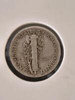 1942-S & 1943-S Mercury Dimes, San Francisco, 90% Silver, Circulated Collectible Coins - 3