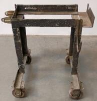 Heavy-Duty Steel Welding Cart, 4-Wheel, - 4