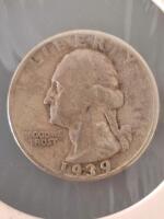 1939-D Washington Quarter &bull; 90% Silver &bull; Denver Mint &bull; Circulated - 3