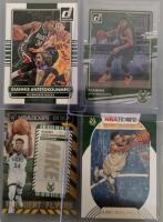 Giannis Antetokounmpo NBA Trading Cards &ndash; 15 Milwaukee Bucks Inserts, Hoops, Donruss, Prestige - 4