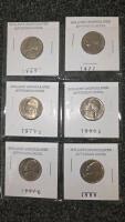 Jefferson Nickel Collection 1939-1988 Mixed Mint Marks w/ Brilliant Uncirculated Coins - 2