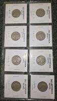 Jefferson Nickel Collection 1939-1988 Mixed Mint Marks w/ Brilliant Uncirculated Coins - 6